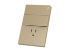 MG01E001 1 Gang Socket + 2 Gang 1 Way Illuminated Switch