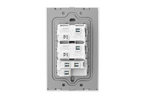 MG01E001 1 Gang Socket + 2 Gang 1 Way Illuminated Switch