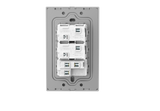 MG01E001 1 Gang Socket + 2 Gang 1 Way Illuminated Switch