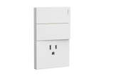 MG01E001 1 Gang Socket + 2 Gang 1 Way Illuminated Switch