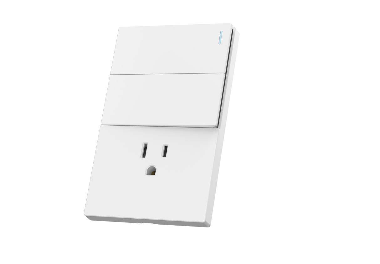MG01E002 1 Gang Socket + 2 Gang 2 Way Illuminated Switch