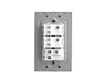 MG01E002 1 Gang Socket + 2 Gang 2 Way Illuminated Switch