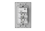 MG01E003 1 Gang Socket + 1 Gang 1 Way Illuminated Switch