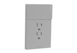 MG01E003 1 Gang Socket + 1 Gang 1 Way Illuminated Switch