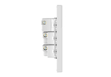 MG01E004 2 Gang Socket + 1 Gang 2 Way Illuminated Switch