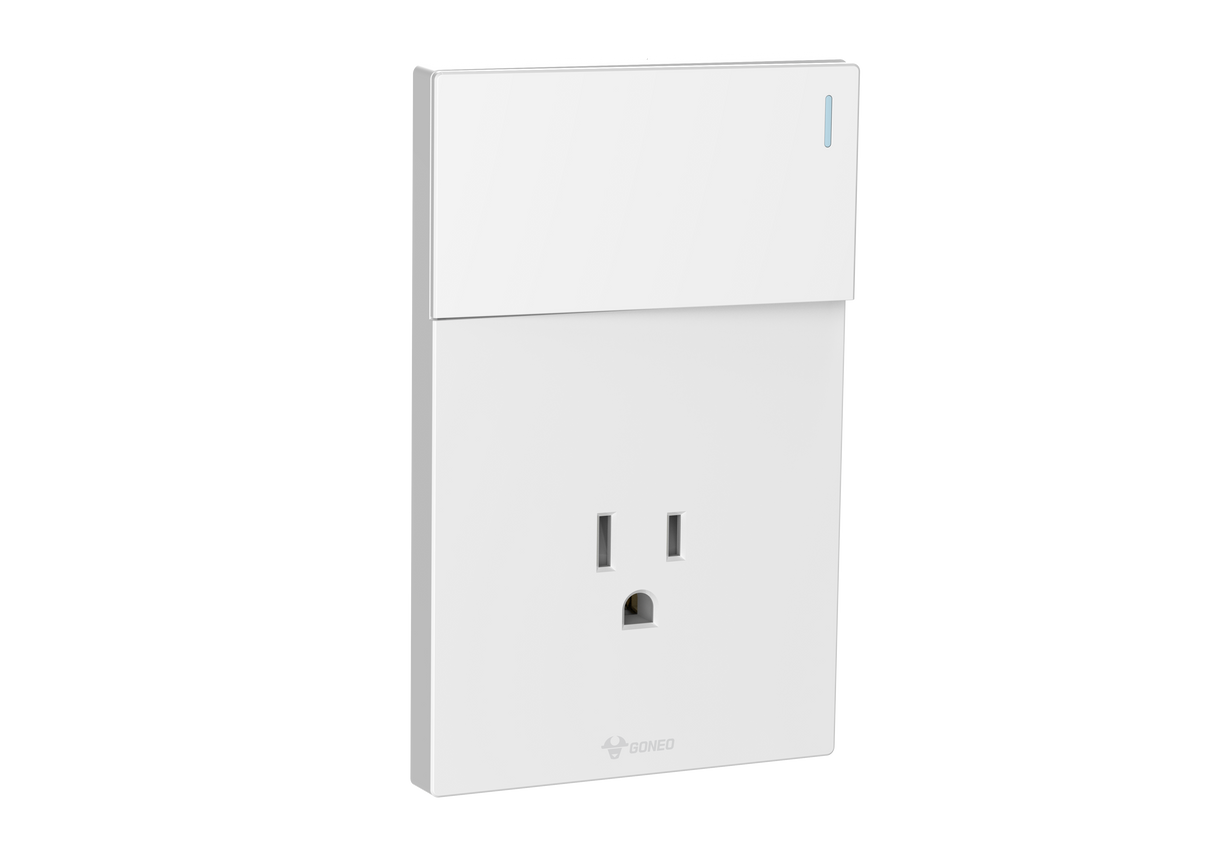 MG01E203 1 Gang Socket + 1 Gang 1 Way  Illuminated Switch