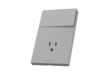 MG01E203 1 Gang Socket + 1 Gang 1 Way  Illuminated Switch