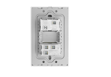 MG01E203 1 Gang Socket + 1 Gang 1 Way  Illuminated Switch