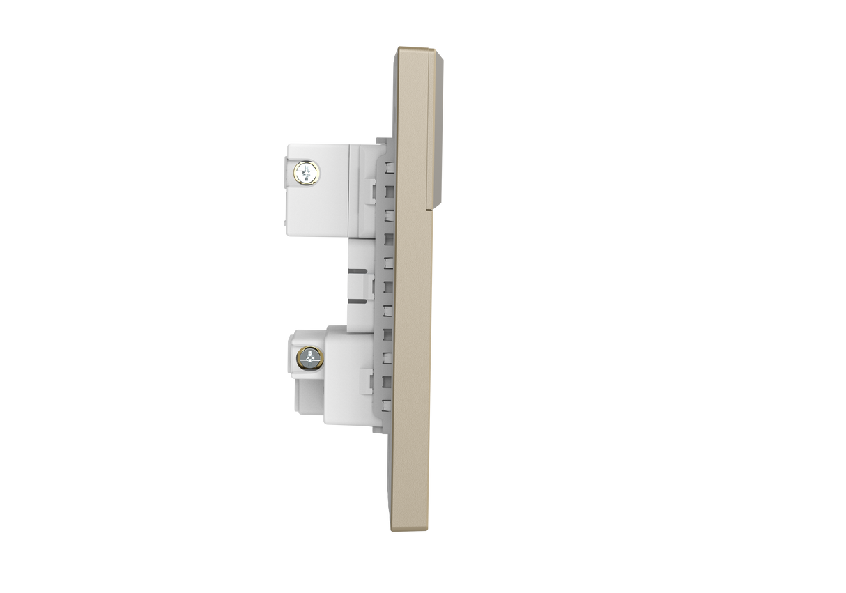 MG01E213 1 Gang Socket + 1 Gang 2 Way  Illuminated Switch
