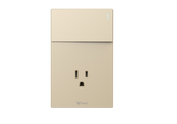 MG01E213 1 Gang Socket + 1 Gang 2 Way  Illuminated Switch