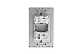 MG01E213 1 Gang Socket + 1 Gang 2 Way  Illuminated Switch