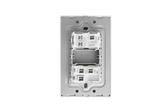 MG01E213 1 Gang Socket + 1 Gang 2 Way  Illuminated Switch