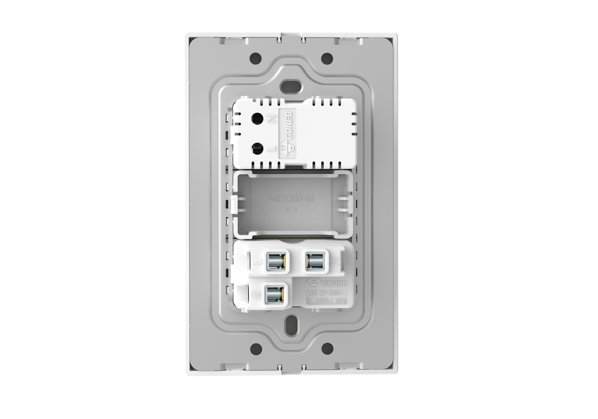 MG01E305 1 Gang Socket + 2 USB Set Switch