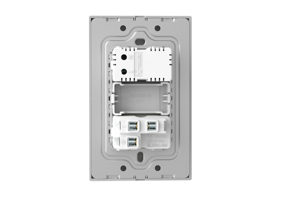 MG01E305 1 Gang Socket + 2 USB Set Switch
