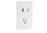 MG01E305 1 Gang Socket + 2 USB Set Switch