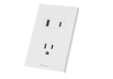 MG01E305 1 Gang Socket + 2 USB Set Switch