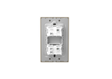 MG01K001 1 Gang 1 Way + 1 Gang 2 Way Illuminated Switch