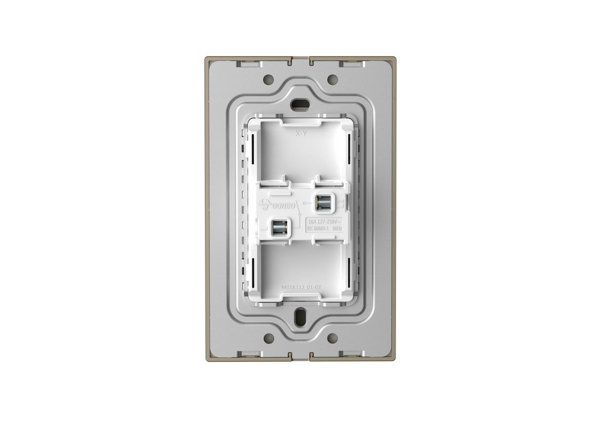 MG01K115 1 Gang Bell Illuminated Switch