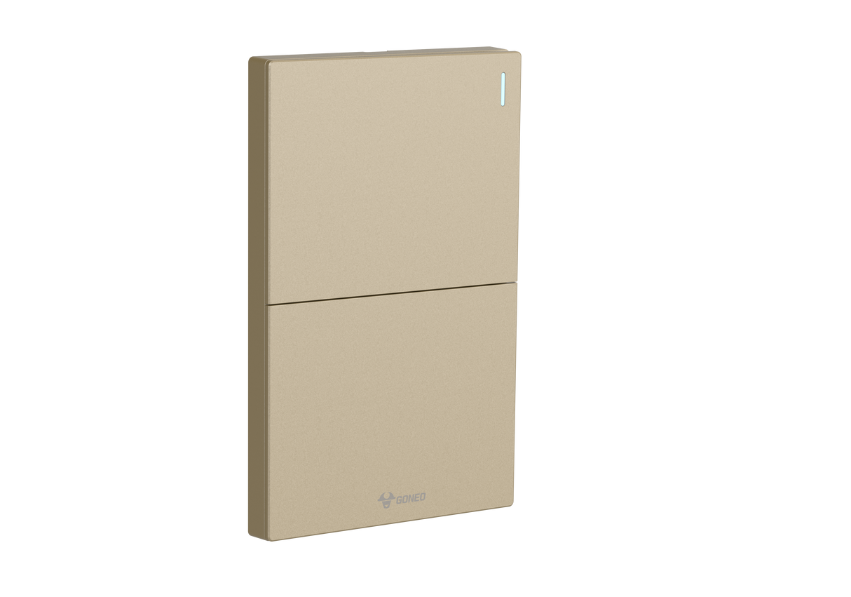 MG01K211 2 Gang 1 Way Illuminated Switch