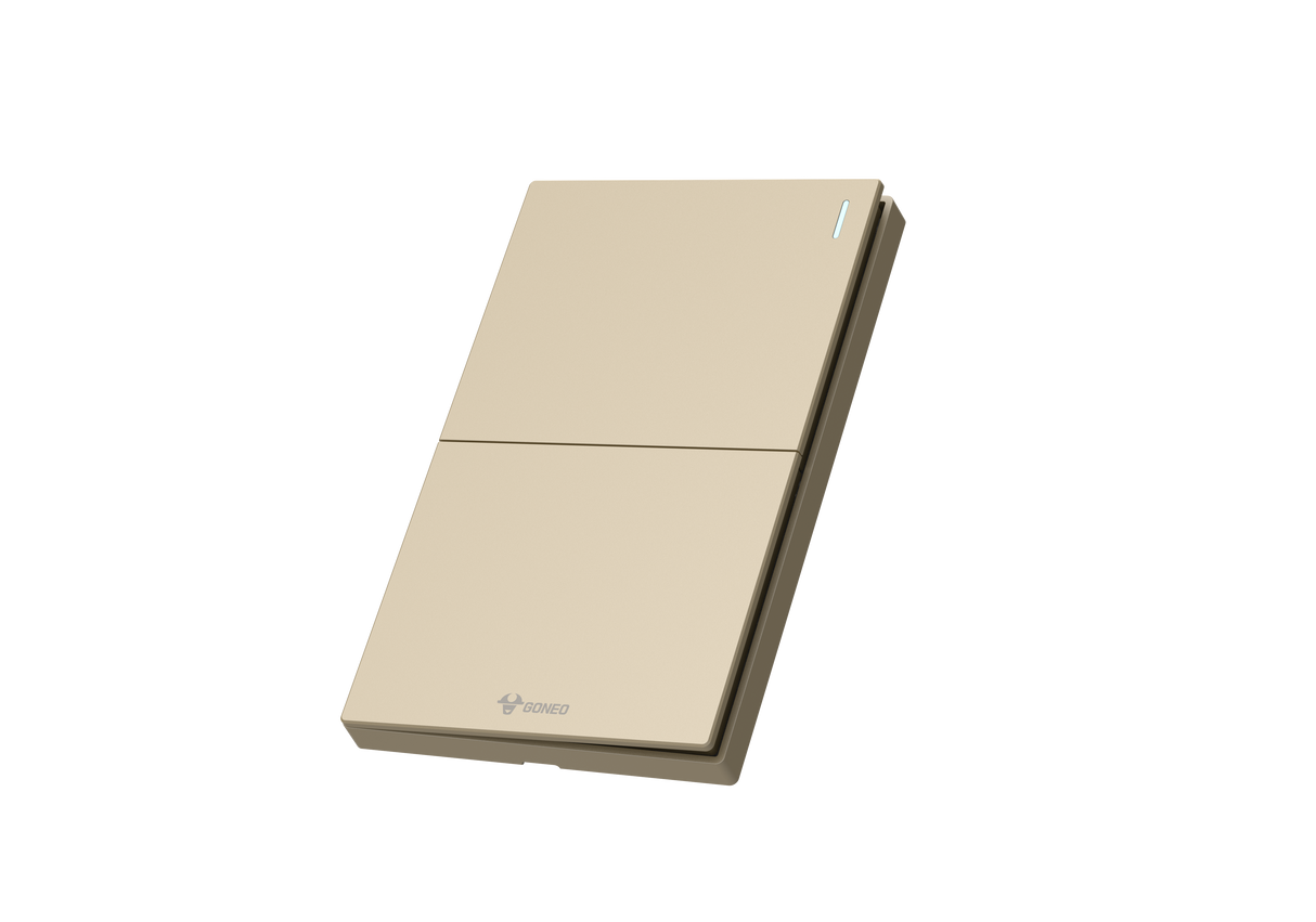 MG01K211 2 Gang 1 Way Illuminated Switch