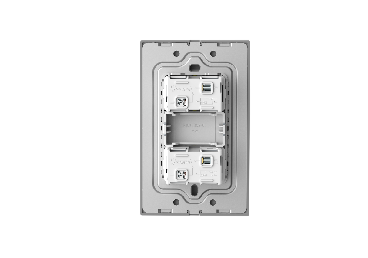 MG01K211 2 Gang 1 Way Illuminated Switch