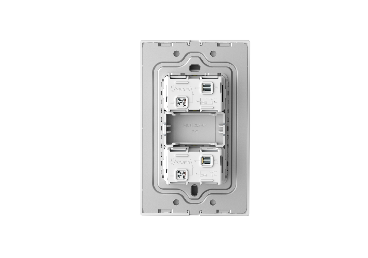 MG01K211 2 Gang 1 Way Illuminated Switch