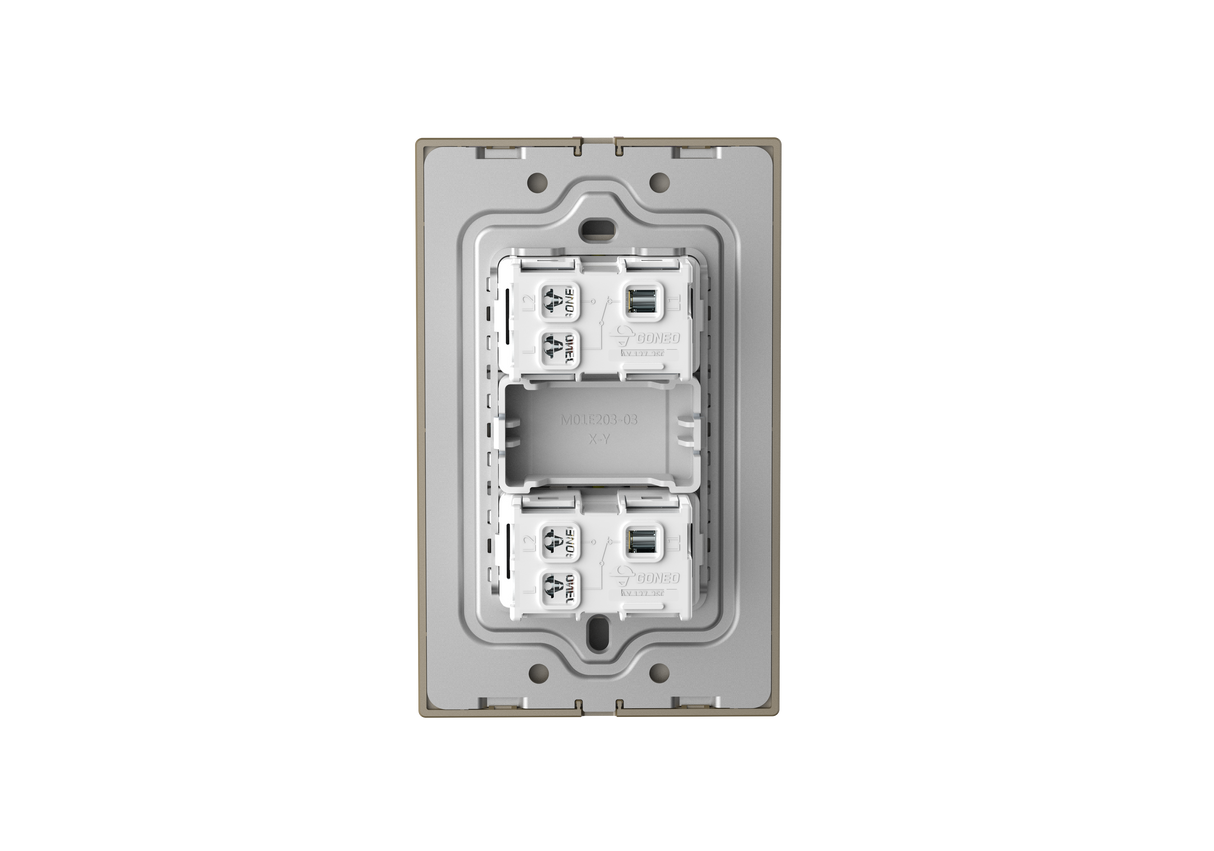 MG01K212 2 Gang 2 Way Illuminated Switch