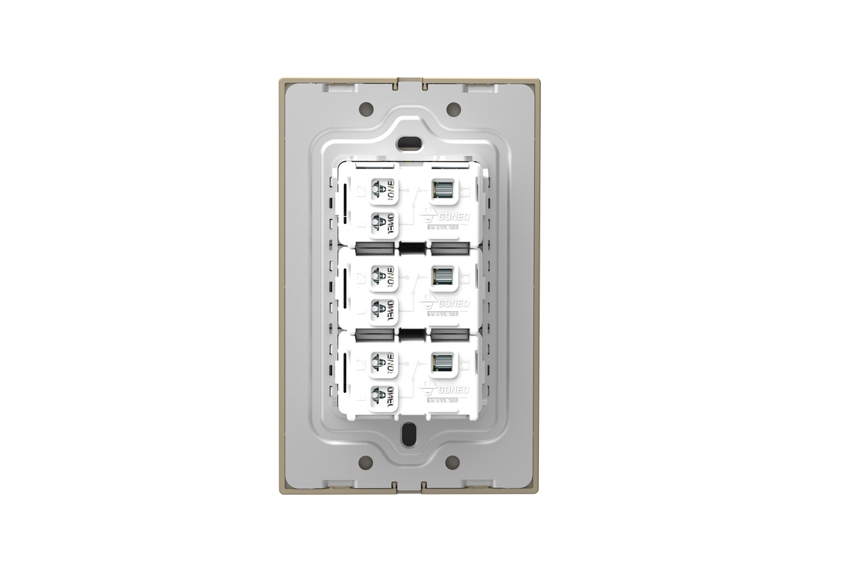 MG01K312 3 Gang 2 Way Illuminated Switch