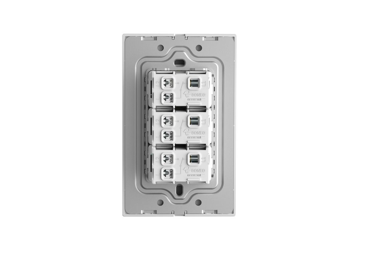 MG01K312 3 Gang 2 Way Illuminated Switch